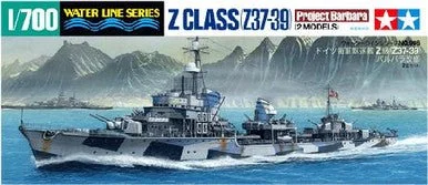 Tamiya 1/700 German Destroyer Z Class - 31908