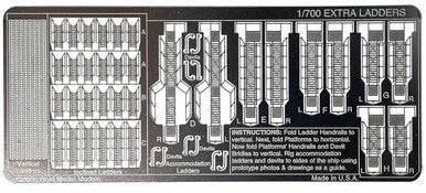 1/700 Gold Medal EXTRA LADDERS AND ACCOMMODATION LADDERS - Gold Medal Models