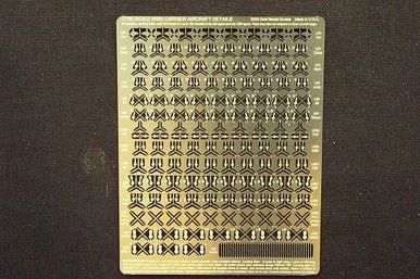 1/700 Gold Medal WW2 CARRIER AIRCRAFT PARTS (Equips 124 IJN & USN aircraft) - Gold Medal Models