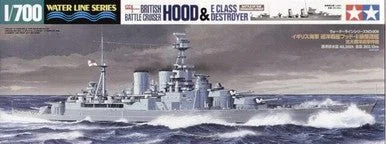 Tamiya 1/700 Bc Hood & E Class Destroyer - 31806