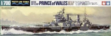 Tamiya 1/700 British Battleship Prince Of W - 31615