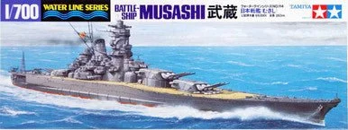 Tamiya 1/700 Japanese Battleship Musashi - 31114