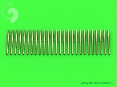 1/700 Master Model British 12-pdr [3"/50 (7.62 cm)] 18cwt QF Mark I barrels (26pcs) - King Edward VII Lord Nelson Dreadnought and Minotaur classes
