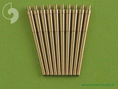 1/700 Master Model British 14in (356mm) Mark VII barrels (10pcs) - King George V class