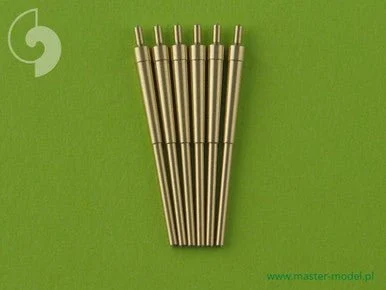 1/700 Master Model German 28cm/52 (11in) SKC/28 barrels (6pcs) - Lützow (ex-Deutschland), Admiral Scheer, Admiral Graf Spee