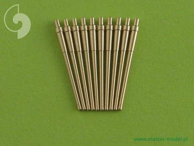 1/700 Master Model IJN 20cm/50 (8") 3rd Year Type No. 2 barrels - for turrets without blastbags (10pcs) - most IJN cruisers
