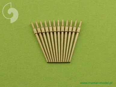 1/700 Master Model Italian 90 mm/50 (3.5in) Model 1939 barrels (12pcs) - Littorio and Duilio classes