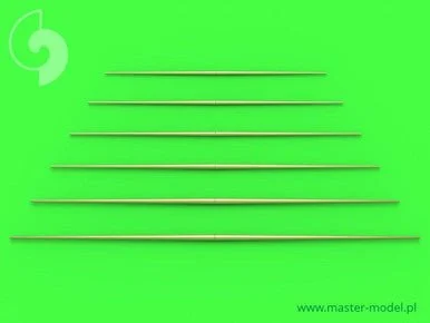 1/700 Master Model Set of universal yardarms No2 (lengths = 20 22.5 25 27.5 30 32.5mm - 1pc of each)