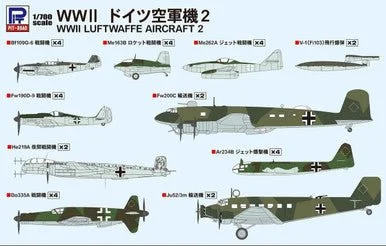1/700 Pitroad Luftwaffe Aircraft 2 (Rebox of PITS19)