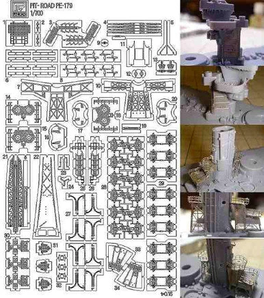 1/700 Pitroad PE for IJN Battle Ship YAMASHIRO 1944