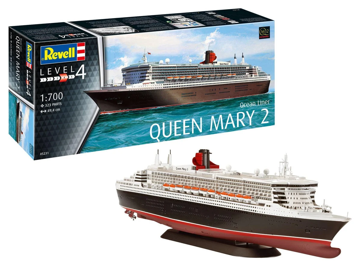 1/700 Revell Germany Queen Mary 2 - 5231