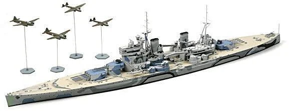 1/700 Tamiya British Battleship Prince of Wales 31615