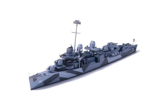 1/700 Tamiya US Destroyer Cushing 31907