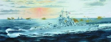 1/700 Trumpeter French Jean Bart Battleship 1955