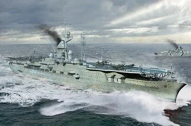1/700 Trumpeter German DKM Peter Strasser Aircraft Carrier