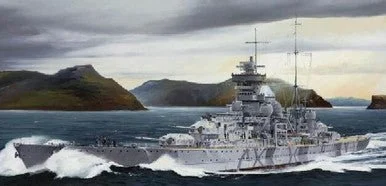 1/700 Trumpeter German Prinz Eugen Heavy Cruiser 1942