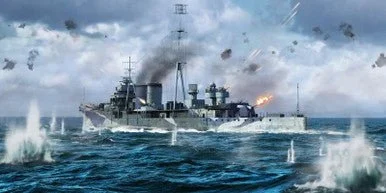 1/700 Trumpeter HMS Colombo British Light Cruiser