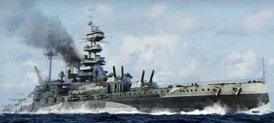 1/700 Trumpeter HMS Malaya 1943 Battleship Model Kit