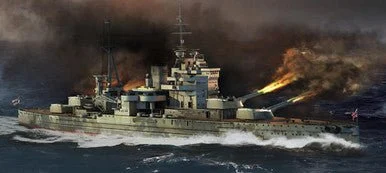 1/700 Trumpeter HMS Queen Elizabeth 1941