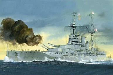1/700 Trumpeter HMS Queen Elizabeth British Battleship 1918 (New Tool)