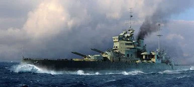 1/700 Trumpeter HMS Valiant British Battleship 1939