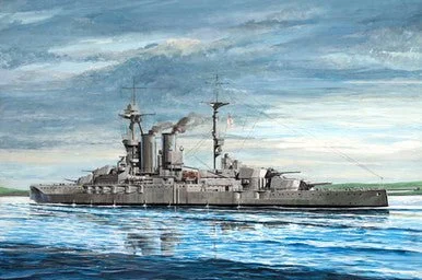 1/700 Trumpeter HMS Warspite British Battleship 1915