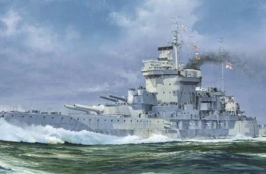 1/700 Trumpeter HMS Warspite British Battleship 1942