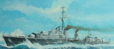 1/700 Trumpeter HMS Zulu (G18) British Tribal Class Destroyer 1941