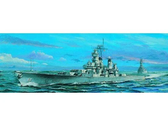 1/700 Trumpeter US Battleship BB-61 Iowa 1984 05701