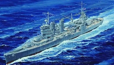 1/700 Trumpeter USS Astoria CA34 Heavy Cruiser 1942