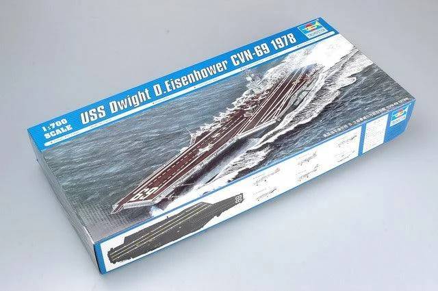 1/700 Trumpeter USS Dwight D. Eisenhower CVN-69 1978 05753