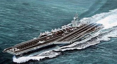 1/700 Trumpeter USS Dwight D. Eisenhower CVN69 Aircraft Carrier 1978