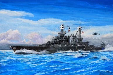 1/700 Trumpeter USS Maryland BB46 Battleship 1941