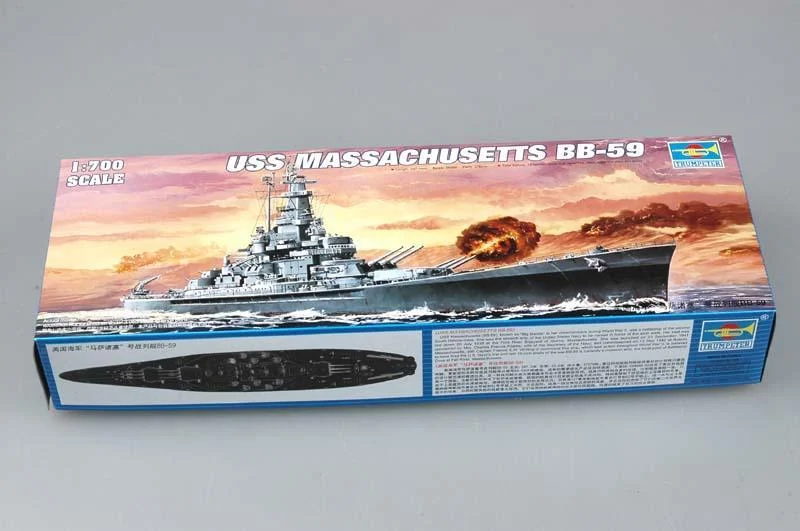 1/700 Trumpeter USS Massachusetts (BB-59) 05761