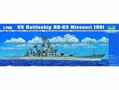 1/700 Trumpeter USS Missouri BB63 Battleship 1991