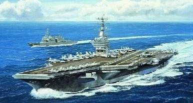 1/700 Trumpeter USS Nimitz CVN68 Aircraft Carrier 2005