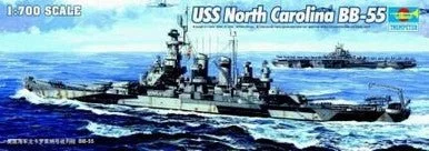 1/700 Trumpeter USS North Carolina BB55 Battleship