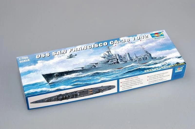 1/700 Trumpeter USS San Francisco CA-38 (1942) 05746