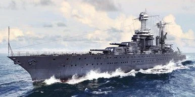1/700 Trumpeter USS Tennessee BB43 Battleship 1941
