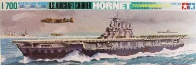Tamiya 1/700 Us Hornet Aircraft Carrier - 77510