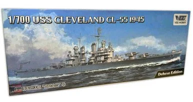 1/700 Vee Hobby USS Cleveland CL-55 Light Cruiser (Deluxe Version)