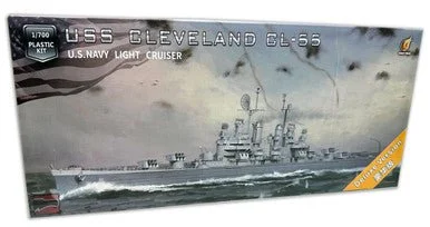 1/700 Very Fire USS Cleveland CL-55 Light Cruiser (Deluxe Version)