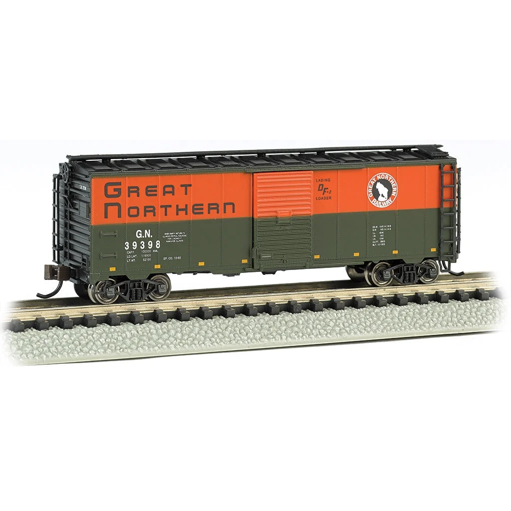 Bachmann N Scale 40' Steel Boxcar GN - BAC17059