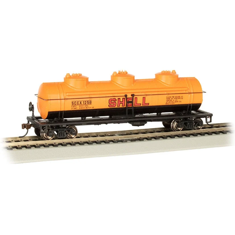 Bachmann HO Scale 40' Triple Dome Tank Car Shell - BAC17107