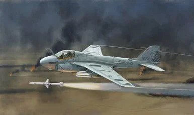 1/72 A6E Tram Intruder USN Attacker Gulf War - Italeri