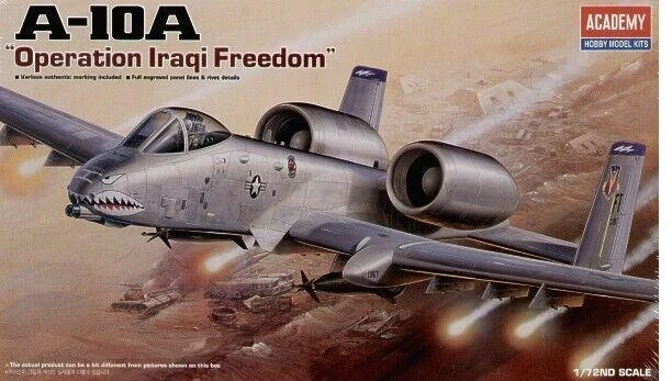 1/72 Academy A-10A Warthog "OPERATION IRAQI FREEDOM" 12402