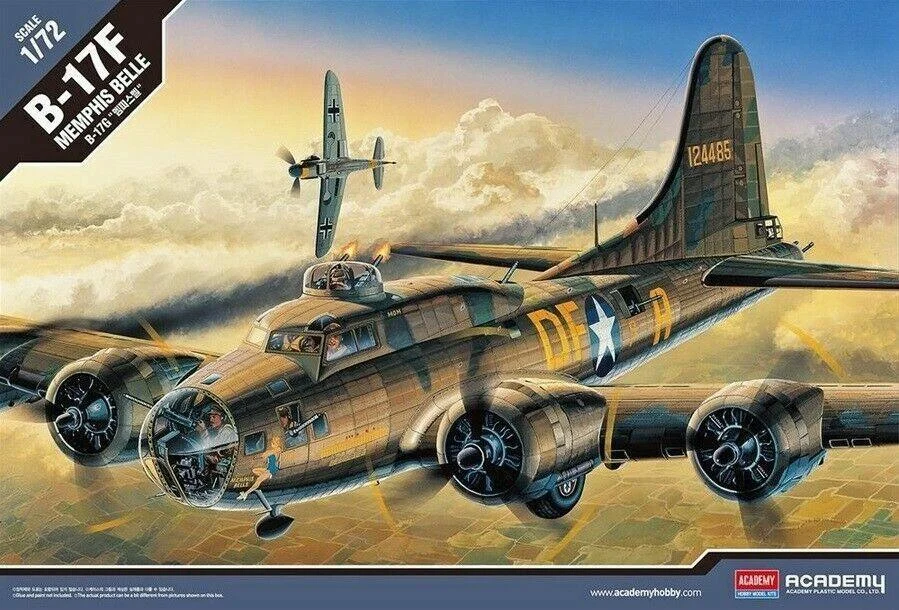 1/72 Academy B-17F 'Memphis Belle' 12495