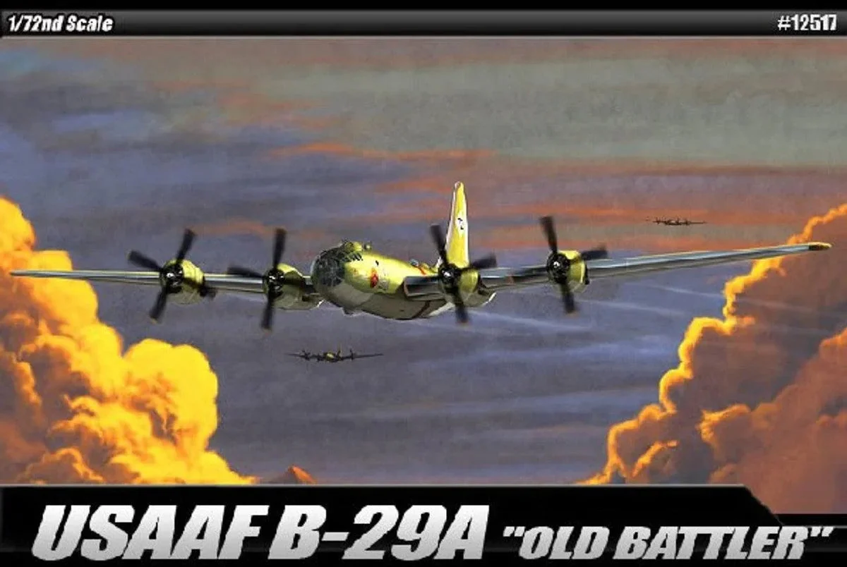 1/72 Academy B-29A "Old Battler" USAAF Bomber 12517