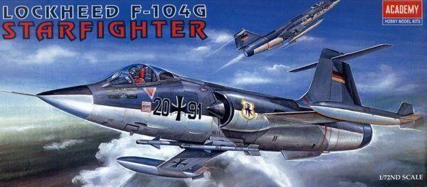 1/72 Academy F-104G Starfighter 12443