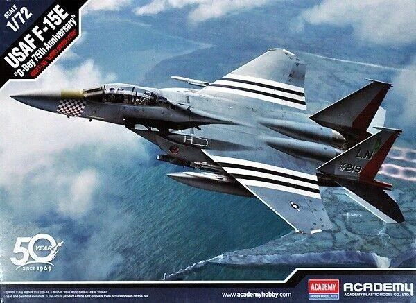 1/72 Academy F-15E D-Day 75th Anniversary USAF 12568